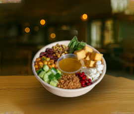 Crispy Quinoa Bowl